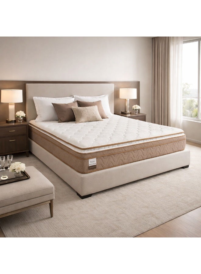 BED BOSS Balenciaga Hotel Mattress – Size 160 × 200 × 35 cm - Image 1